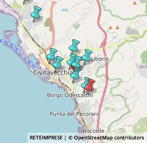 Mappa Via Giotto, 00053 Civitavecchia RM, Italia (1.44636)