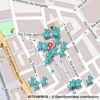 Mappa Via dell'Olmo, 00053 Civitavecchia RM, Italia (0.036)