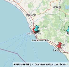 Mappa , 00053 Civitavecchia RM, Italia (33.86)