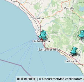 Mappa , 00053 Civitavecchia RM, Italia (25.71909)
