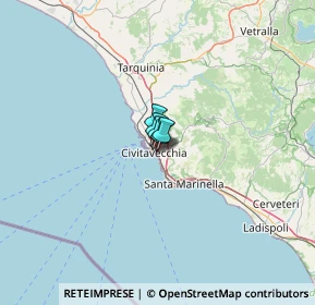 Mappa , 00053 Civitavecchia RM, Italia (33.36071)