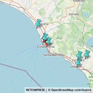 Mappa , 00053 Civitavecchia RM, Italia (27.25455)