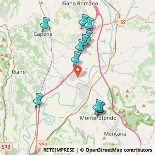 Mappa SP 18a, 00060 Capena RM, Italia (4.43167)