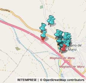 Mappa Autostrada Torano-Pescara, 67062 Magliano de' Marsi AQ, Italia (0.84074)