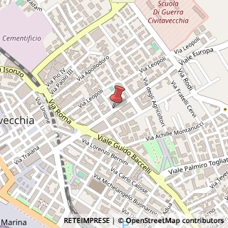 Mappa Viale matteotti giacomo 37, 00053 Civitavecchia, Roma (Lazio)