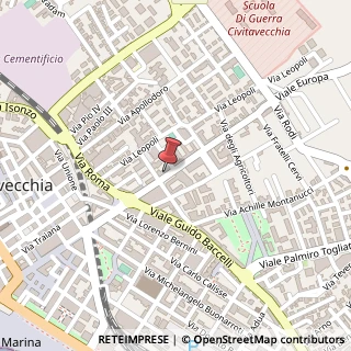 Mappa Via Tarquinia, 30, 00053 Civitavecchia, Roma (Lazio)