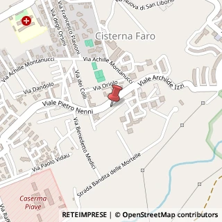 Mappa Via Pietro Bernardini, 18, 00053 Civitavecchia, Roma (Lazio)