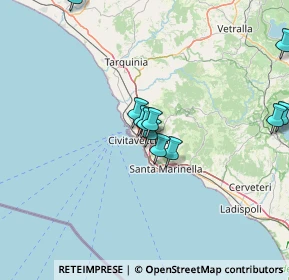 Mappa Via Flaminio Mattei, 00053 Civitavecchia RM, Italia (16.61167)