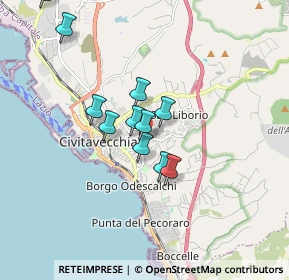 Mappa Via Flaminio Mattei, 00053 Civitavecchia RM, Italia (1.49909)