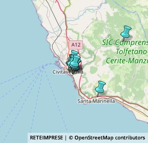 Mappa Via Flaminio Mattei, 00053 Civitavecchia RM, Italia (2.56727)