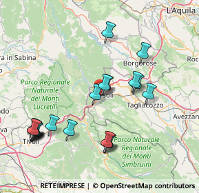 Mappa A24, 67061 Carsoli AQ, Italia (18.099)