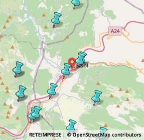 Mappa A24, 67061 Carsoli AQ, Italia (5.50333)