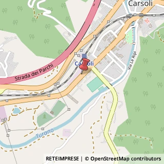 Mappa Via Roma, 234, 67061 Carsoli AQ, Italia, 67061 Arsoli, Roma (Lazio)
