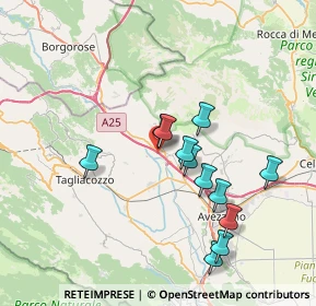 Mappa Km. 81+600, 67062 Magliano de' Marsi AQ, Italia (7.06917)