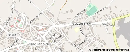 Mappa Magliano de' Marsi