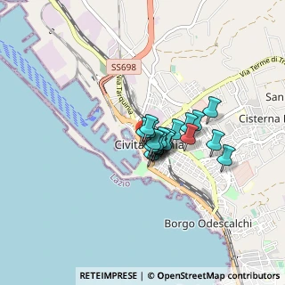 Mappa Via Trieste, 00053 Civitavecchia RM, Italia (0.48)