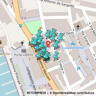 Mappa Via Trieste, 00053 Civitavecchia RM, Italia (0)