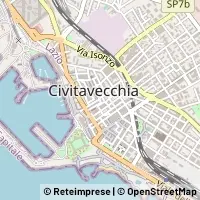 Mapa Civitavecchia