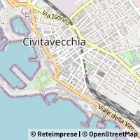 Mapa Civitavecchia