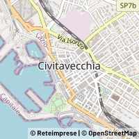 Kort Civitavecchia