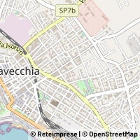 Hartă Civitavecchia