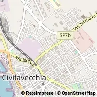 Mapa Civitavecchia