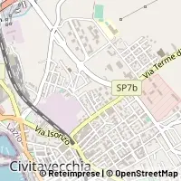 Map Civitavecchia