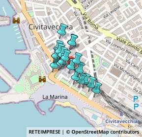 Mappa Piazza Antonio Fratti, 00053 Civitavecchia RM, Italia (0.1275)