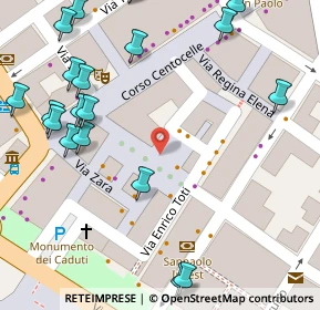 Mappa Piazza Antonio Fratti, 00053 Civitavecchia RM, Italia (0.0955)