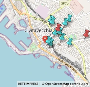 Mappa Via Luigi Cadorna, 00053 Civitavecchia RM, Italia (0.394)
