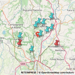 Mappa , 00060 Riano RM, Italia (6.97636)