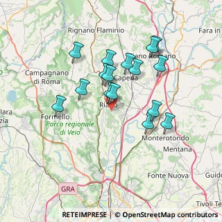 Mappa , 00060 Riano RM, Italia (6.74)