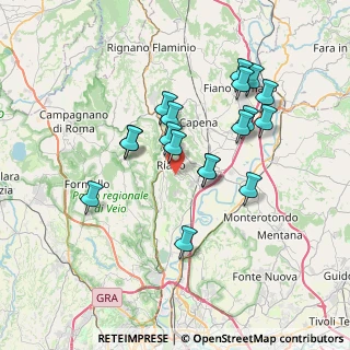 Mappa , 00060 Riano RM, Italia (6.87333)