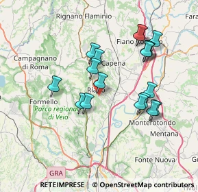 Mappa , 00060 Riano RM, Italia (7.275)