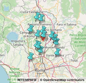 Mappa , 00060 Riano RM, Italia (9.96786)