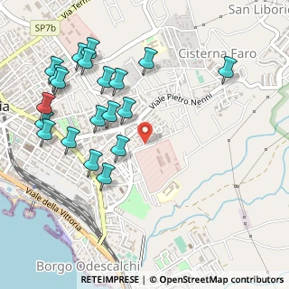 Mappa Via Giuseppe Alocci, 00053 Civitavecchia RM, Italia (0.618)