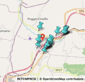 Mappa Loc.tà Recocce, 67061 Carsoli AQ, Italia (1.2855)