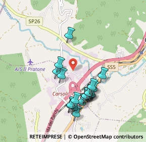 Mappa Loc.tà Recocce, 67061 Carsoli AQ, Italia (0.9335)