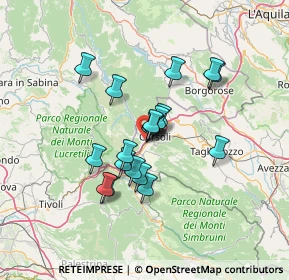 Mappa Loc.tà Recocce, 67061 Carsoli AQ, Italia (10.631)