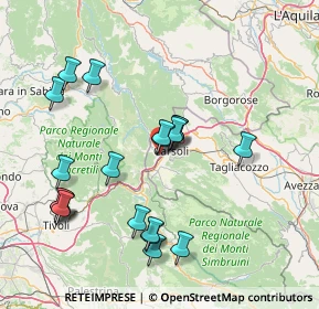 Mappa Loc.tà Recocce, 67061 Carsoli AQ, Italia (16.7375)