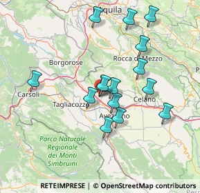 Mappa Via Alba Fucens, 67062 Magliano de' Marsi AQ, Italia (13.802)