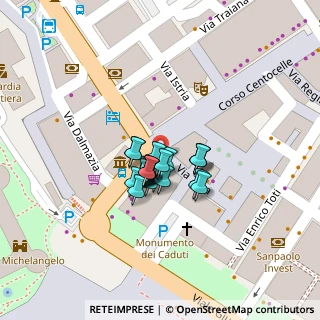 Mappa Centro commerciale i mulini Supermercato dem, 00053 Civitavecchia RM, Italia (0)