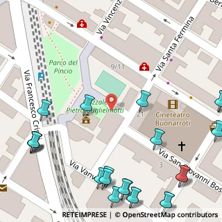 Mappa Piazzale Pietro Guglielmotti, 00053 Civitavecchia RM, Italia (0.09167)