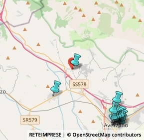 Mappa Piazza S. Luigi Orione, 67062 Magliano de' Marsi AQ, Italia (6.97533)