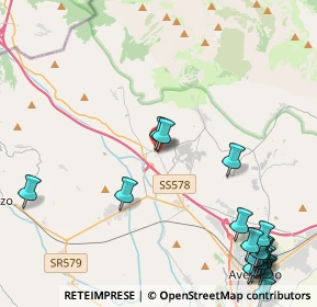 Mappa Piazza S. Luigi Orione, 67062 Magliano de' Marsi AQ, Italia (6.65474)