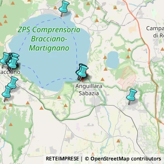 Mappa Via Gastone Tosato, 00061 Anguillara Sabazia RM, Italia (6.01368)