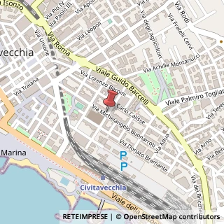 Mappa Via Vincenzo Annovazzi, 00053 Civitavecchia RM, Italia, 00053 Civitavecchia, Roma (Lazio)