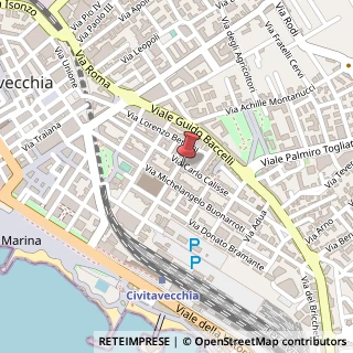 Mappa Via Vincenzo Annovazzi, 41, 00053 Civitavecchia, Roma (Lazio)