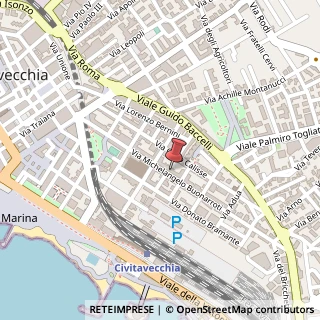 Mappa Via Buonarroti, 108, 00053 Civitavecchia, Roma (Lazio)