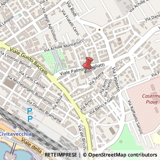 Mappa Viale Palmiro Togliatti, 7, 00053 Civitavecchia, Roma (Lazio)
